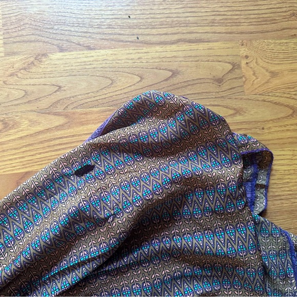 Gold & Silver Paris Maxi Dress (size 1) - designed & purchased in France - Picture 10 of 11